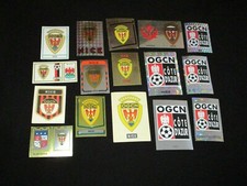 OGC NICE  1 badge ecusson original choix PANINI FOOTBALL 1976-1999