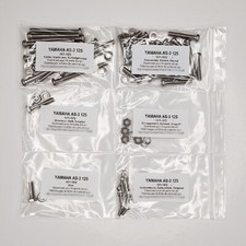 YAMAHA AS3 125 1971-1972 Kit vis CRUCIFORME inox moteur YAS3 YAS AS 3