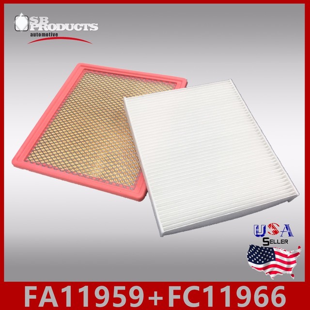 FA11959 FC38224 CA11959 CF11966 ENGINE & CABIN AIR FILTER 20152018
