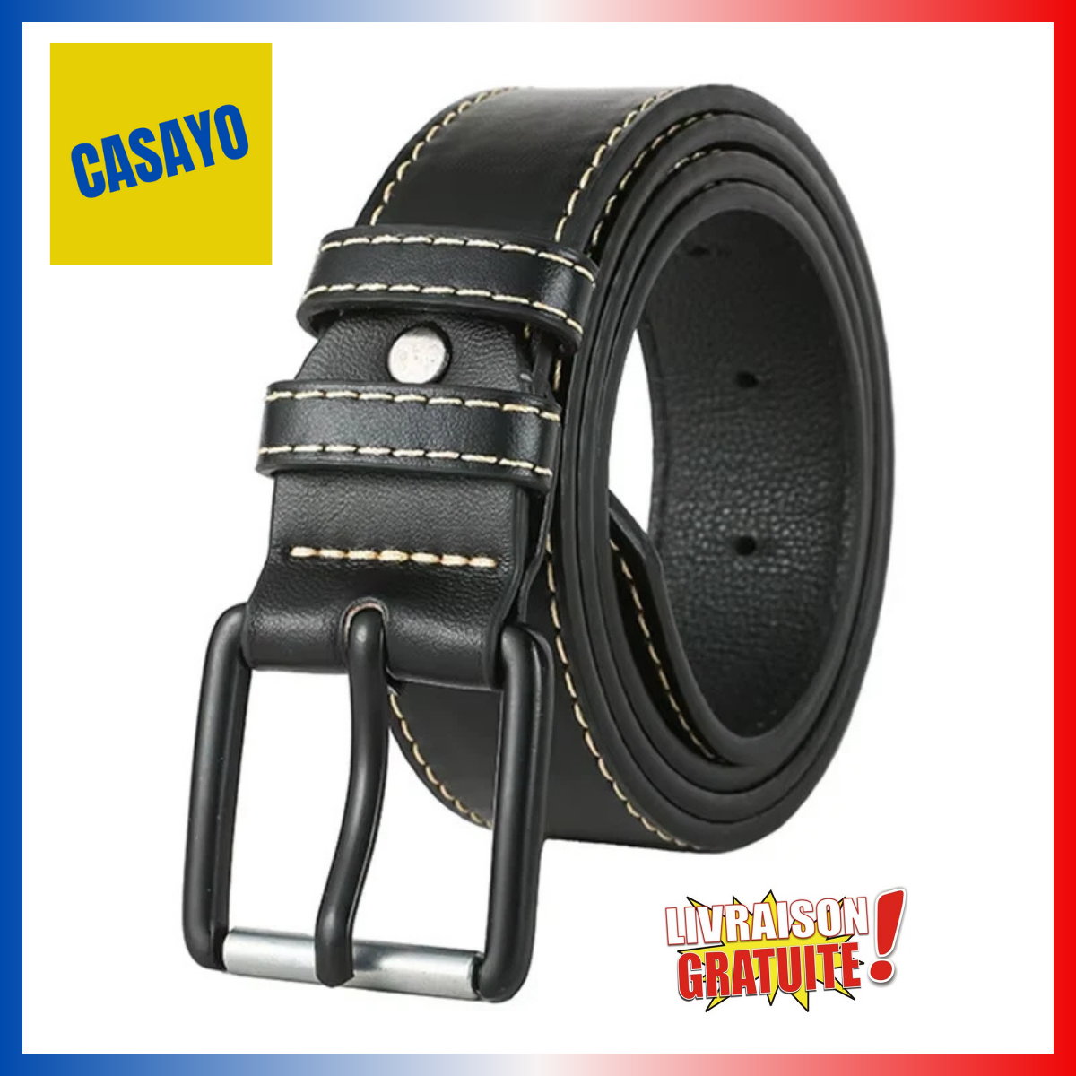 Ceinture En Cuir De Marque De Luxe Pour Hommes, Ceinture De Haute