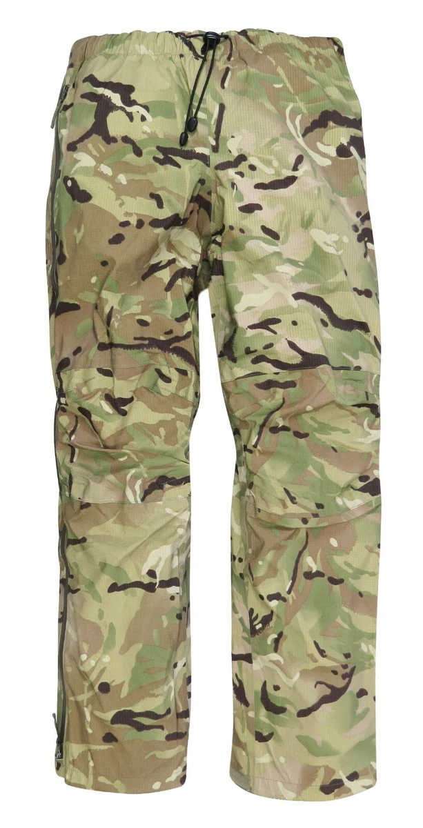 British Army Waterproof Trousers Lightweight MVP Goretex MTP