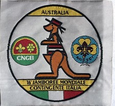  Agesci Cngei Scout Contingente ITALIA 16° Jamboree Australia.  (Rif 225)