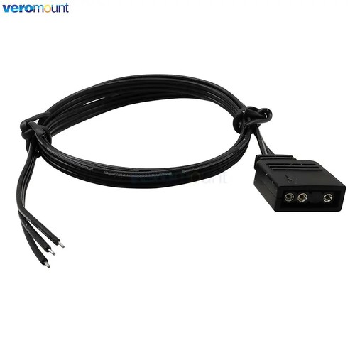3Pin Buchse ARGB Stecker Verlängerungskabel Lötfrei Clip für 5V LED Streifen - Bild 6 von 7
