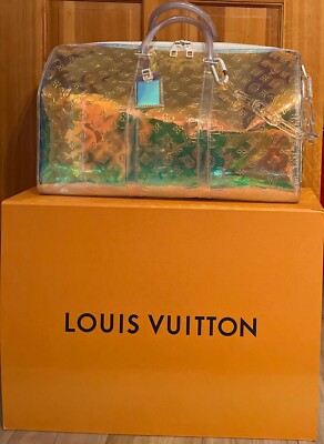 Louis Vuitton] Virgil Abloh Keepall Bandouliere Monogram 50 Prism