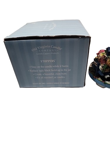 Old Virginia Candle Co Candle Topper NIB Summer Flowers - Picture 17 of 18