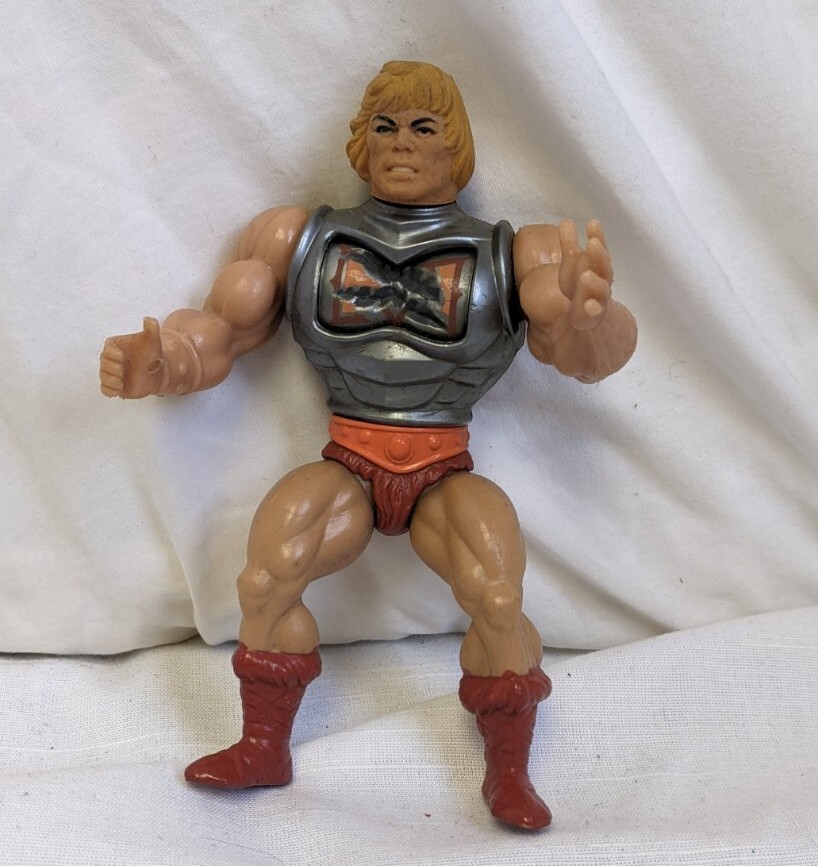 He-Man フィギュア 1981年製 Vintage 1981 MOTU Mattel He Man Heman Heman Thunder Punch