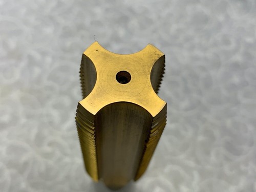 Regal 4 Flöte 1-1/8" - 12NF GH4 linker Stecker Gewindebohrer #17350 * Made in USA - Bild 7 von 10