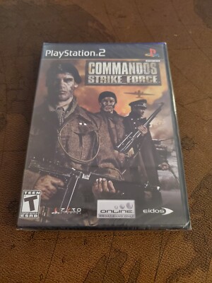 Commandos Strike Force Black Label PlayStation 2 PS2 Brand New