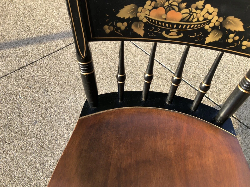 SILLA NEGRA FIRMADA S. Bent & Brothers - Excelente - Se enviará Foto 4 de 4