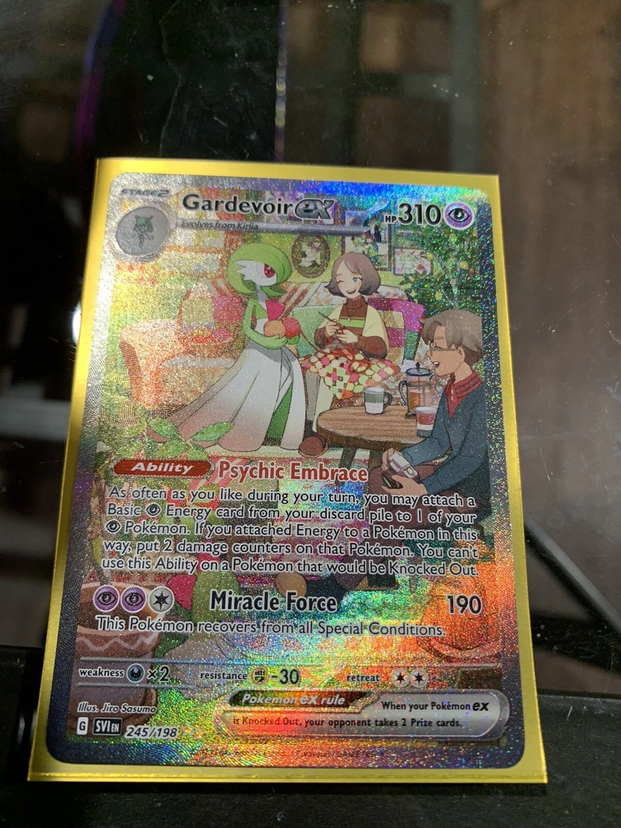 GARDEVOIR EX- 245/198- Illustration RARE- pokémon scarlet and violet cards