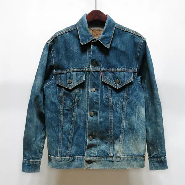Vintage 69s Levi's 70505-0217 Big E Denim Jacket Sz 36? #52