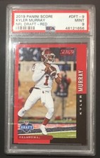 2019 Panini Score KYLER MURRAY NFL Draft - RED Parallel Rookie Card  PSA 9 MINT 