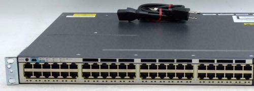 Cisco Catalyst 3750-X WS-C3750X-48T-S With C3KX-NM-10G and DUAL C3KX-PWR-350WAC - 第 1/5 張圖片