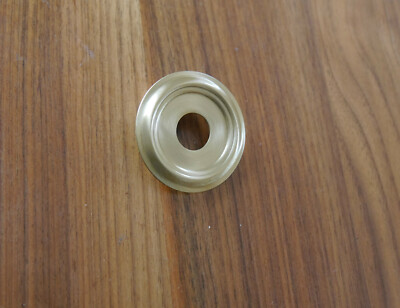 BMB Abdeckrosette zu Türspion Messing poliert matt Innen Ø 14mm Aussen Ø 46mm