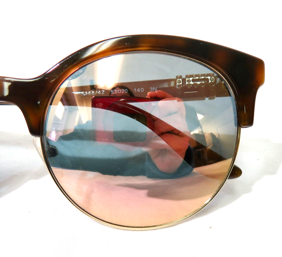 Versace sunglasses MOD 4326 B with crystals new VERSACE Mirror Sunglasses MOD 4326 B Tortoise Shell | Luxity main image 4