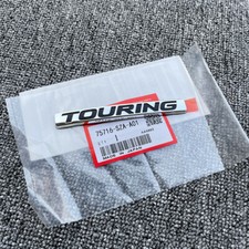 Genuine Touring Rear Trunk Badge Emblem For Honda Civic Accord Pilot Sticker Genuine Touring Rear Trunk Badge Emblem For Honda Civic Accord Pilot Sticker