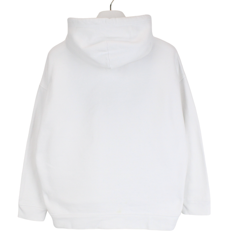 Tommy Hilfiger Jeans Sweatshirt Damen Groß Übergröße Weiß mit Kapuze Känguru - Bild 2 von 11