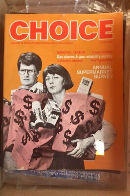 RETRO CHOICE  MAGAZINE JUNE 1982 ANNUAL SUPERMARKET SURVEY 