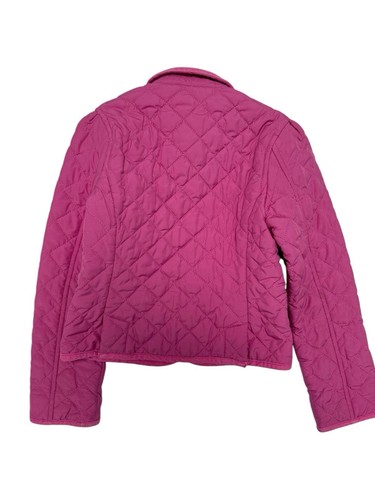 Vintage Ralph Lauren Girls quilted jacket pink with pockets snaps closure size 6 - Picture 13 of 13