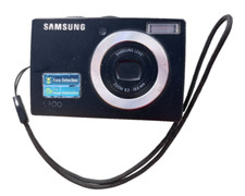 Digital Camera Samsung L100. 18.6 mm. Black. Not Tested. Vintage