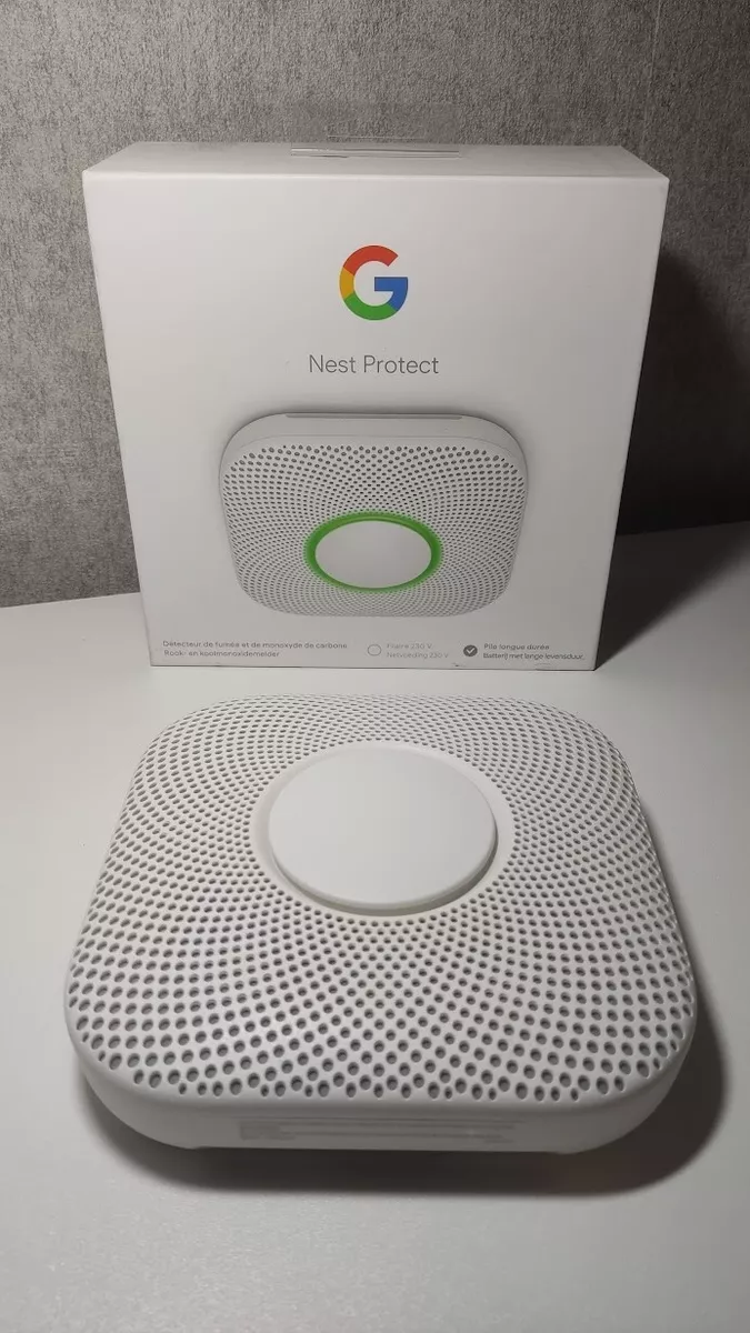 Google Nest Protect Smoke & Carbon Monoxide Alarm Battery model