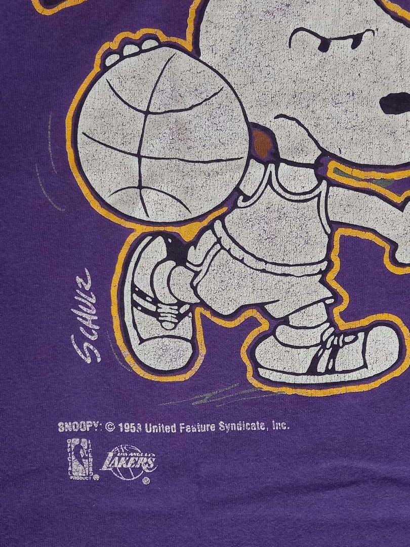 【USA製】アルテックス　レイカーズ　スヌーピー　Tシャツ　90s 楽天市場】SNOOPY スヌーピー NBA LOS ANGELES LAKERS