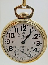 VINTAGE BALL HAMILTON 999B 21 JEWEL OFFICIAL RAILROAD BALL STANDARD CASE 2C