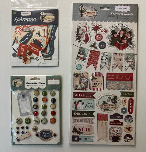 Carta Bella 12 x 12 Scrapbook Kit-Variations-Practically Perfect, Snow Fun, More - Picture 22 of 42