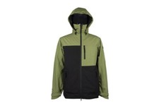 RIDE Snowboards Men's HILLMAN Snow Jacket - Black/Olive - Medium - NWT