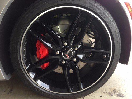 Rim Wheel Color Matching Stripes Corvette C7 Stingray Z06 - Stripe it All - Picture 23 of 33