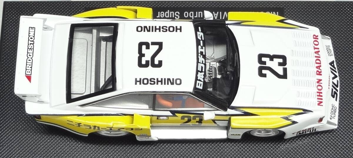 エブロ1/43 SILVIA Turbo Super Silhouette 1/43 Nissan Silvia Turbo Super Silhouette 1982 BRIDGESTONE