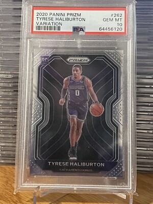 2020-21 Panini Prizm Tyrese Haliburton RC PSA 10 Prizm 2020-21 Panini Prizm Tyrese Haliburton RC PSA 10 Prizm