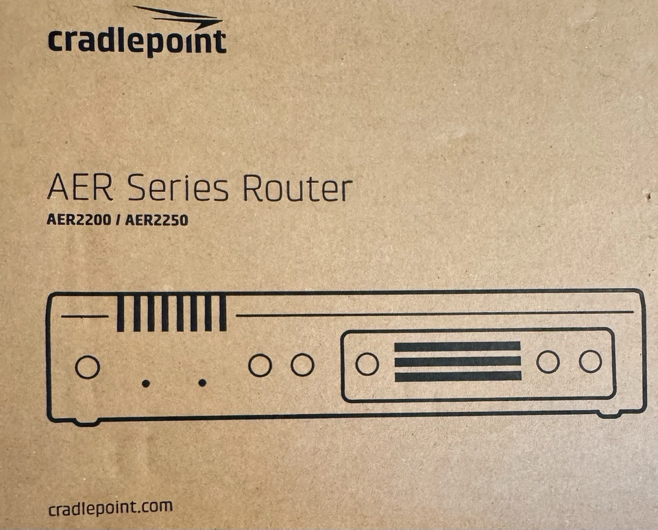 Cradlepoint AER2200/AER2250 600Mbps Cellular Router (BA12200600MNNN) 6 Antennas - Image 2 of 4