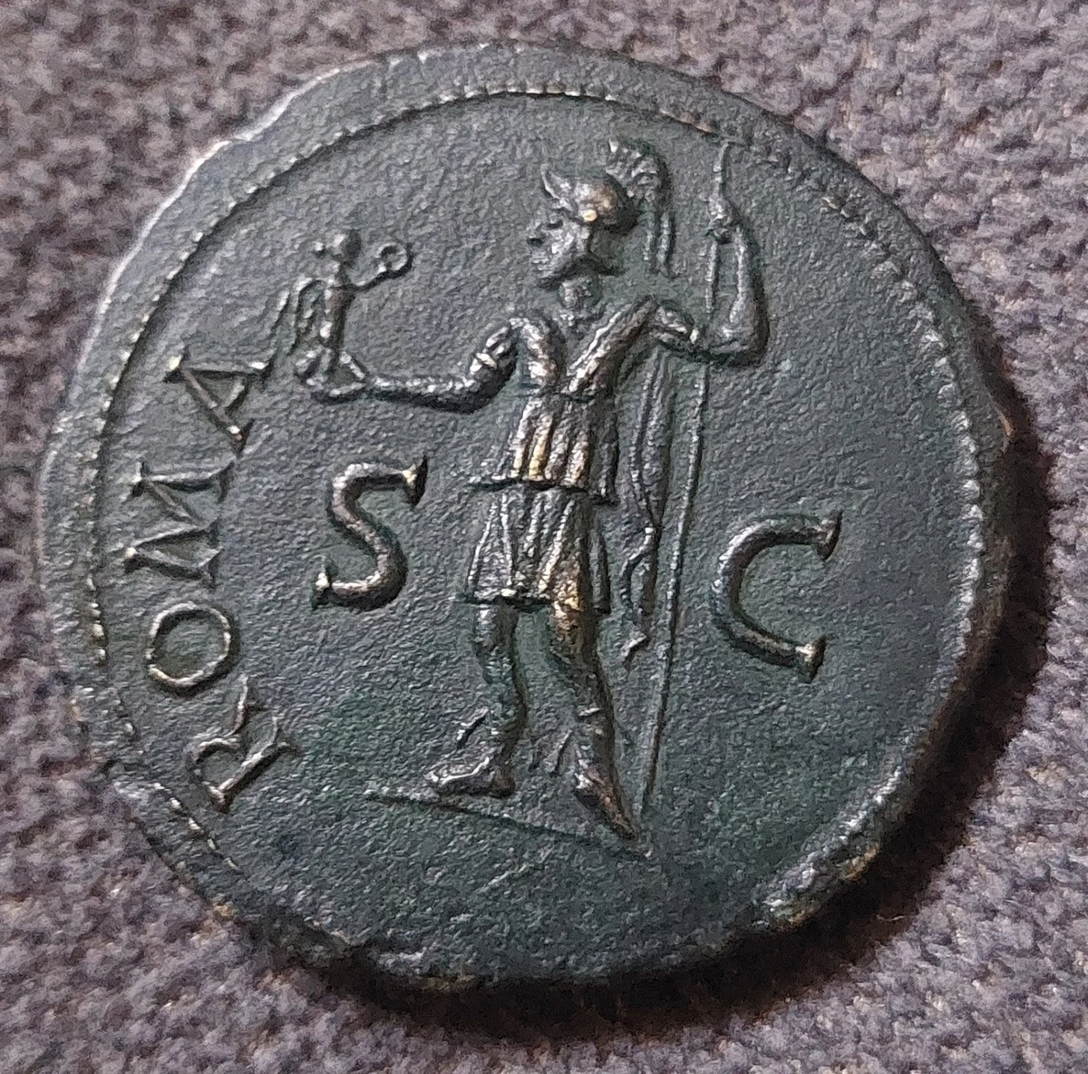 sestercios romanos bronze 32mm-26,90gr