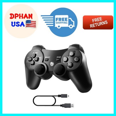 High-Performance PS-3 Wireless Controller: Intuitive 6-Axis & Vibration Feedback