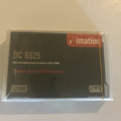 NEW SEALED Imation DC 6525 DATA CARTRIDGE 525 MB COMPATIBLE QIC-525