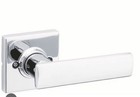 Kwikset 488BRNLSQT 26 Breton Non-Turning One-Sided Dummy Door Lever Chrome
