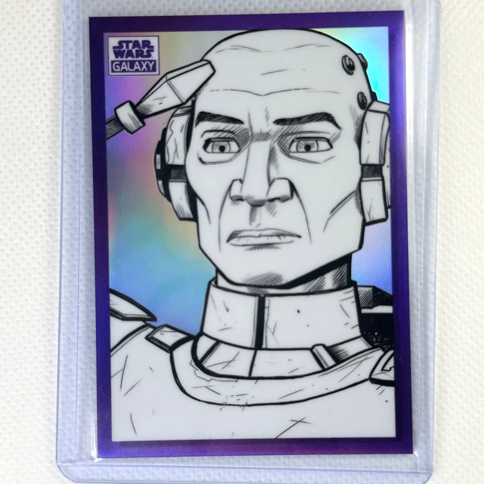 2022 Topps Chrome Star Wars Galaxy #BV-89 Echo Mojo Refractor /50 - Image 4 of 4