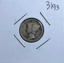 1916 S Mercury Dime - As Shown! (3193)