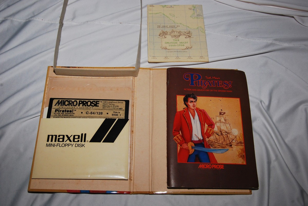 Sid Meier's Pirates (Commodore 64/128, 1987) for sale online | eBay