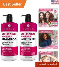 Apple Cider Vinegar Anti Dandruff Shampoo  Conditioner Set  Dry, Flaky,  I...