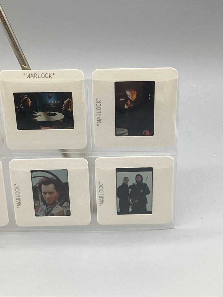(8) Lote de células de foto de filme Warlock 1989 original *RARO* - Imagem 4 de 4