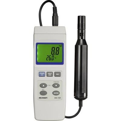 VOLTCRAFT DO-101 Sauerstoff-Messgerät 0 - 20 mg/l Wechselbare Elektrode, mit ...