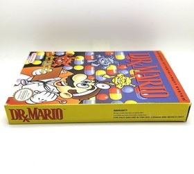 Dr. Mario ( Nintendo NES 1990 ) Authentic Tested Complete CIB - Excellent Shape