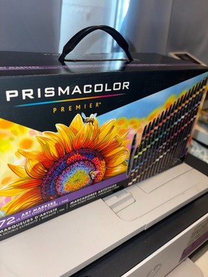 Prismacolor  Premier  Dual-Ended 72 Color Sunflower Box Art Marker Set BRAND NEW