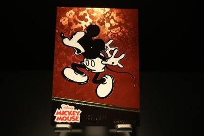 Disney Mickey Mouse   Upper Deck 2019   Limited Base Card   250/999   Red Foil