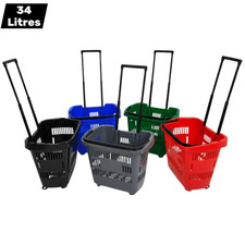 Plastic Shopping Basket  Heavy Duty Plastic Shopping Basket-22L,28L, 34L,52L,68L