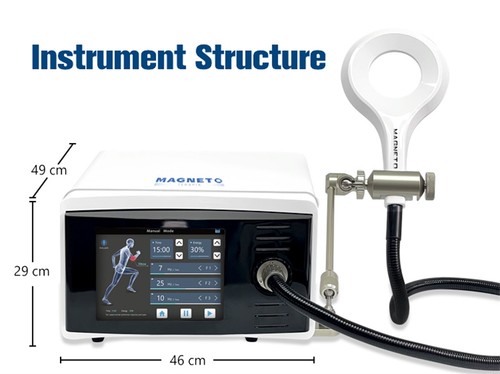 EMTT Extracorporeal Magneto Magnetic Transduction Physio Therapy Machine PEMF - Picture 10 of 19