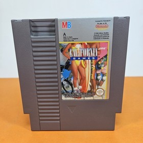 CALIFORNIA GAMES MB Game for NINTENDO NES PAL IN ITALIAN with GREAT BOX