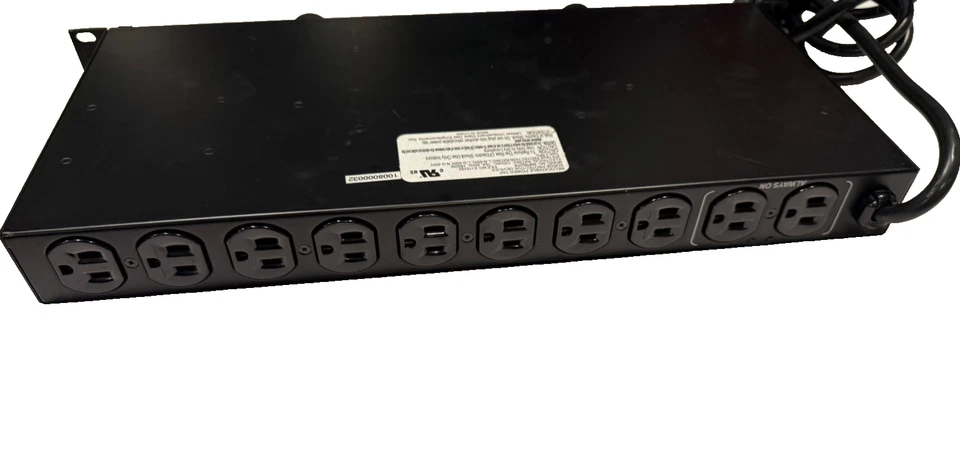 Episode Rackmount Power Conditioner Surge Protector AV Home Theater 1U 19” - Image 3 of 3
